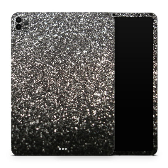 DesignSkinz Black Unfocused Sparkle Full-Body Skin Decal Wrap Cover for iPad 7th Gen 10.2”(A2197/A2200)