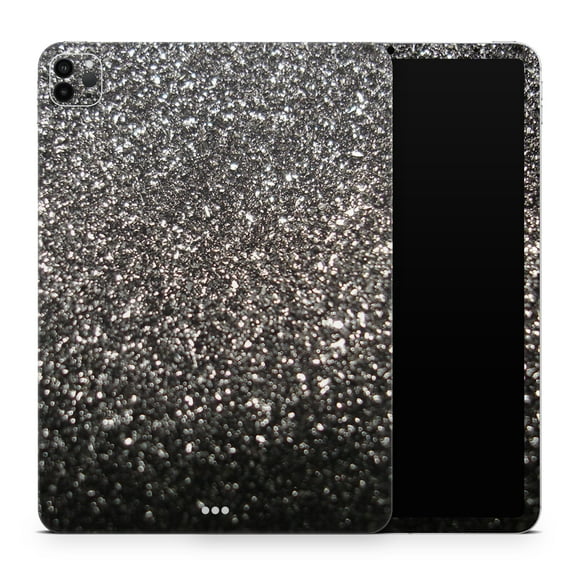 DesignSkinz Black Unfocused Sparkle Full-Body Skin Decal Wrap Cover for iPad Mini 6 (A2568)