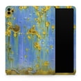 thumbnail image 1 of DesignSkinz Blue Metal with Gold Rust Full-Body Skin Decal Wrap Cover for iPad 7th Gen 10.2”(A2197/A2200), 1 of 4
