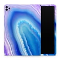 thumbnail image 1 of DesignSkinz Blue & Purple Hue Agate Full-Body Skin Decal Wrap Cover for iPad Mini 5 (A2133/A2124), 1 of 4