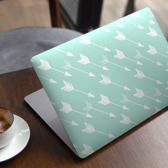 DesignSkinz Bohemian Arrows on Mint Full-Body Skin Decal Wrap Cover for MacBook 12" Retina (A1534)