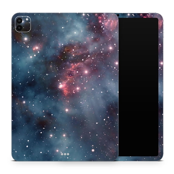 DesignSkinz Bright Pink Nebula Space Full-Body Skin Decal Wrap Cover for iPad Pro 12.9” 2nd Gen (A1670/A1671)
