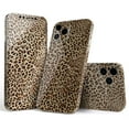 thumbnail image 1 of DesignSkinz Brown Vector Leopard Print Full-Body Skin Decal Wrap Cover for iPhone 14 Plus, 1 of 9
