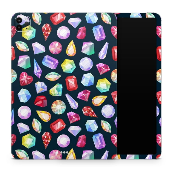 DesignSkinz Colorful Vector Gems Full-Body Skin Decal Wrap Cover for iPad (A1219/A1337)
