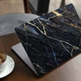 thumbnail image 1 of DesignSkinz Dark Natural Marble Surface Full-Body Skin Decal Wrap Cover for MacBook Pro 15" with Touch Bar (A1707/A1990), 1 of 9