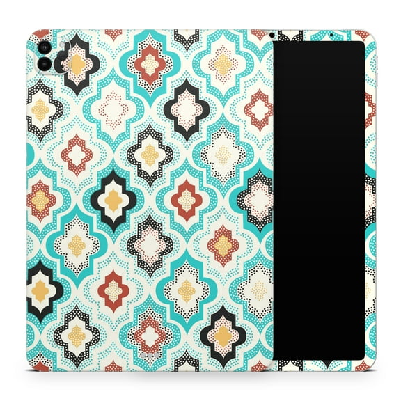 DesignSkinz Dotted Moroccan pattern Full-Body Skin Decal Wrap Cover for iPad Pro 11” 1st Gen (A1980/A1934/A2013/A1979)