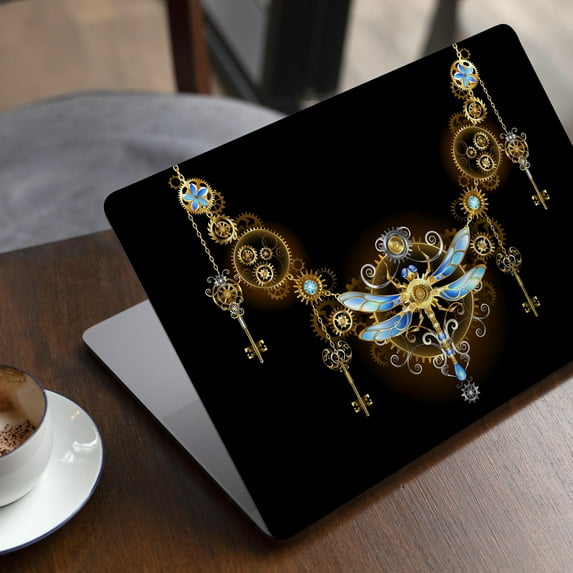 DesignSkinz Dragonfly Ornament Full-Body Skin Decal Wrap Cover for MacBook Pro 13" Retina (A1502/A1425)