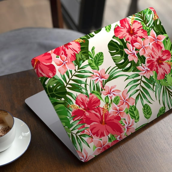 DesignSkinz Dreamy Subtle Floral V1 Full-Body Skin Decal Wrap Cover for MacBook Pro 15" with CD Drive (A1286)