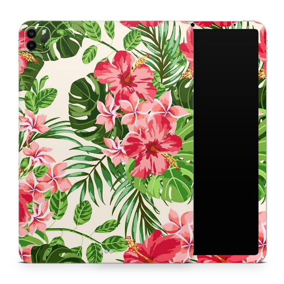 DesignSkinz Dreamy Subtle Floral V1 Full-Body Skin Decal Wrap Cover for iPad Pro 11” 3rd/4th Gen (A2377/A2459/A2759/A2435)