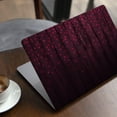 thumbnail image 1 of DesignSkinz Falling Micro Hearts Over Burgundy Planks of Wood Full-Body Skin Decal Wrap Cover for MacBook Pro 16" M1/M2/M3 (A2485/A2780/A2991), 1 of 9