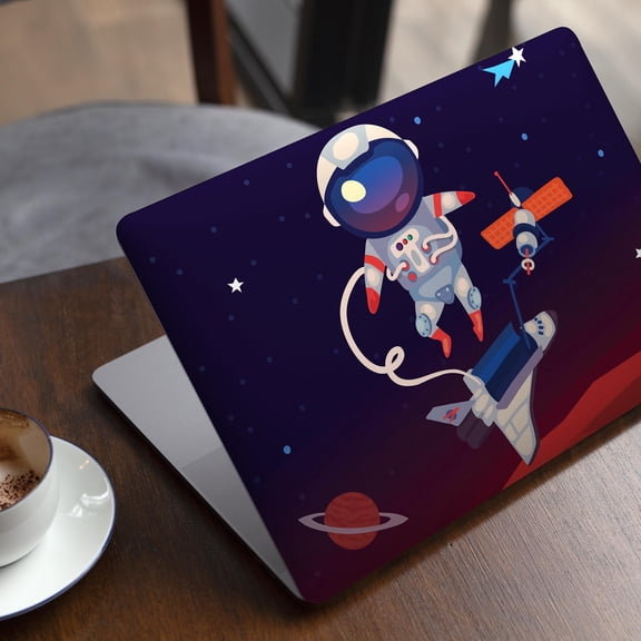 DesignSkinz Floating Cartoon Astranaut Full-Body Skin Decal Wrap Cover for MacBook Pro 13" Retina (A1502/A1425)