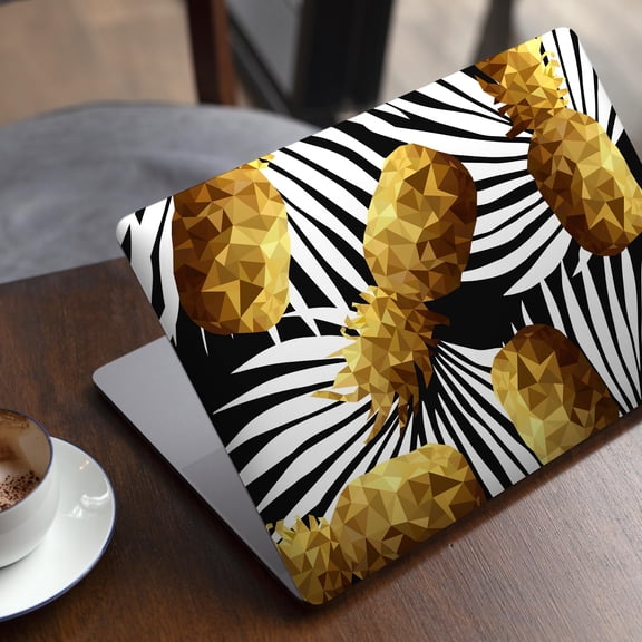 DesignSkinz Gold Pineapple Express Full-Body Skin Decal Wrap Cover for MacBook 12" Retina (A1534)