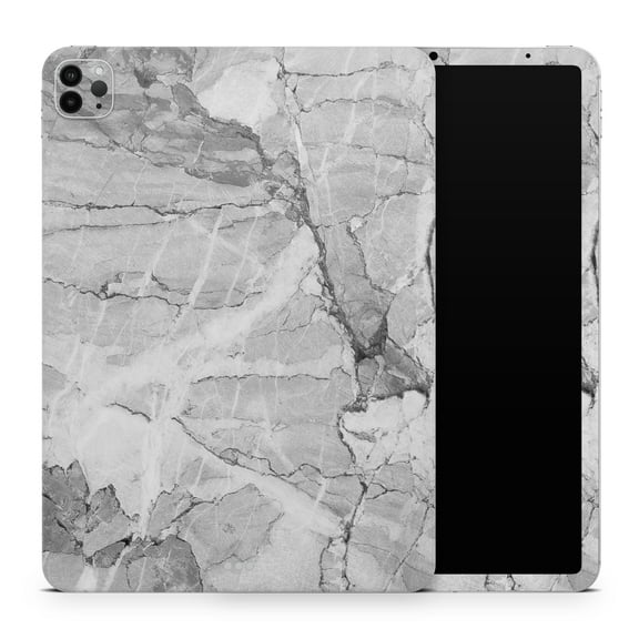 DesignSkinz Gray Slate Marble Full-Body Skin Decal Wrap Cover for iPad Mini 5 (A2133/A2124)