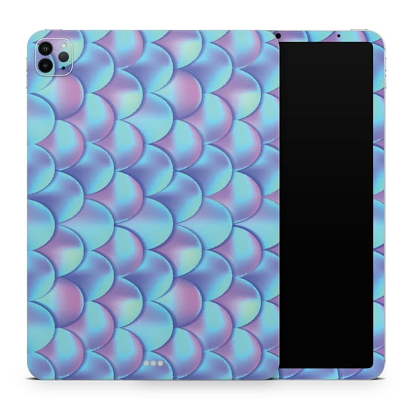 DesignSkinz Holographic Mermaid Scales Full-Body Skin Decal Wrap Cover for iPad Air 2 (A1566/A1567)