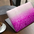 thumbnail image 1 of DesignSkinz Hot Pink & Silver Glimmer Fade Full-Body Skin Decal Wrap Cover for MacBook Pro 13" Retina (A1502/A1425), 1 of 1