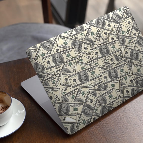 DesignSkinz Hundred Dollar Bill Full-Body Skin Decal Wrap Cover for MacBook 12" Retina (A1534)