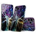 thumbnail image 1 of DesignSkinz Inverted Abstract Colorful WaterColor Vivid Tree Full-Body Skin Decal Wrap Cover for iPhone 16 Pro, 1 of 9