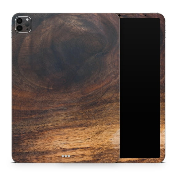 DesignSkinz Knotted Rich Wood Plank Full-Body Skin Decal Wrap Cover for iPad Air 4/5 (A2316/A2324/A2588/A2589)