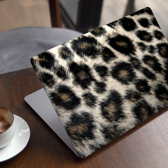 DesignSkinz Light Leopard Fur Full-Body Skin Decal Wrap Cover for MacBook Air 13" (A1466/A1369)