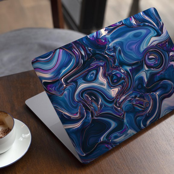 DesignSkinz Liquid Abstract Paint Remix V24 Full-Body Skin Decal Wrap Cover for MacBook Pro 16" (A2141)