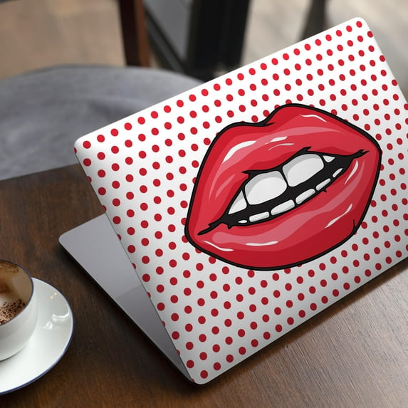 DesignSkinz Lovely Lips Full-Body Skin Decal Wrap Cover for MacBook Pro 13" with CD Drive (A1278)