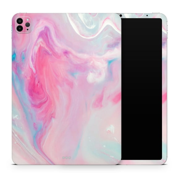 DesignSkinz Marbleized Pink Paradise V5 Full-Body Skin Decal Wrap Cover for iPad Mini 6 (A2568)