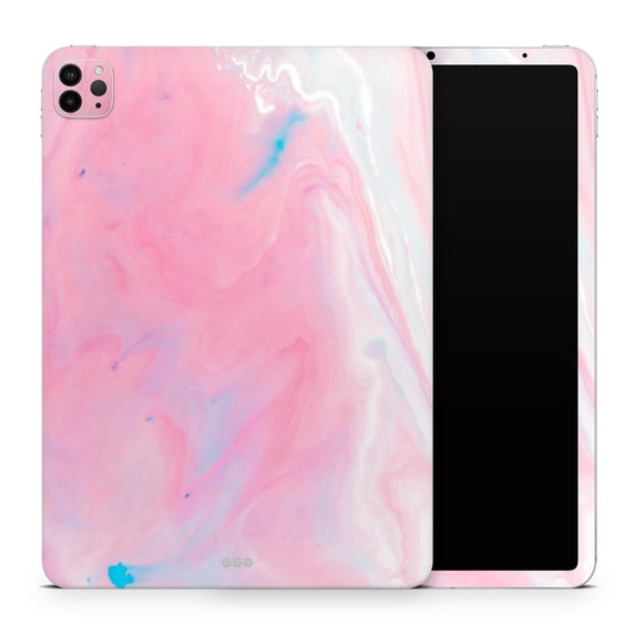 DesignSkinz Marbleized Pink Paradise V7 Full-Body Skin Decal Wrap Cover for iPad 9th Gen 10.2” (A2602/A2604)