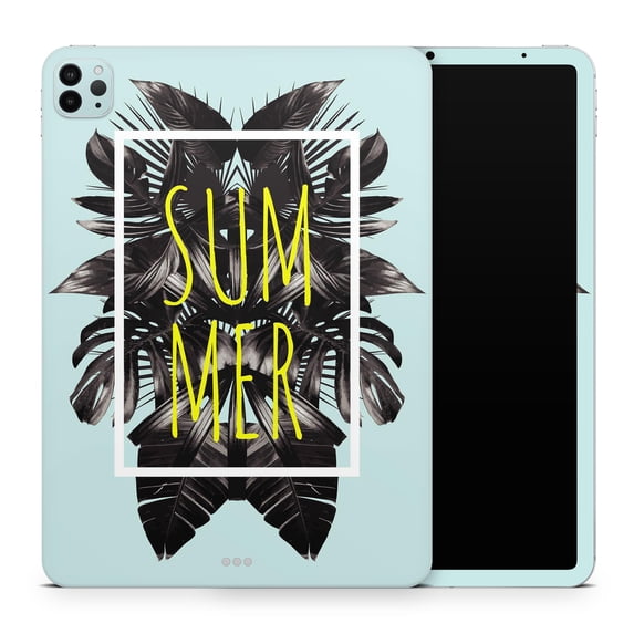 DesignSkinz Mint Summer Time Full-Body Skin Decal Wrap Cover for iPad 6th Gen 9.7”(A1893/A1954)