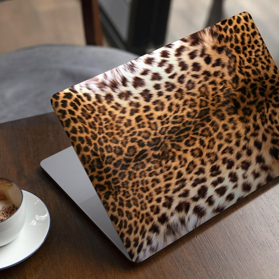 DesignSkinz Mirrored Leopard Hide Full-Body Skin Decal Wrap Cover for MacBook Pro 13" without Touch Bar (A1708)