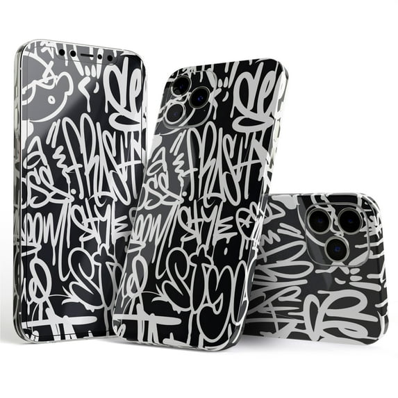 DesignSkinz Modern Graffiti Art V2 Full-Body Skin Decal Wrap Cover for iPhone 14 Pro Max