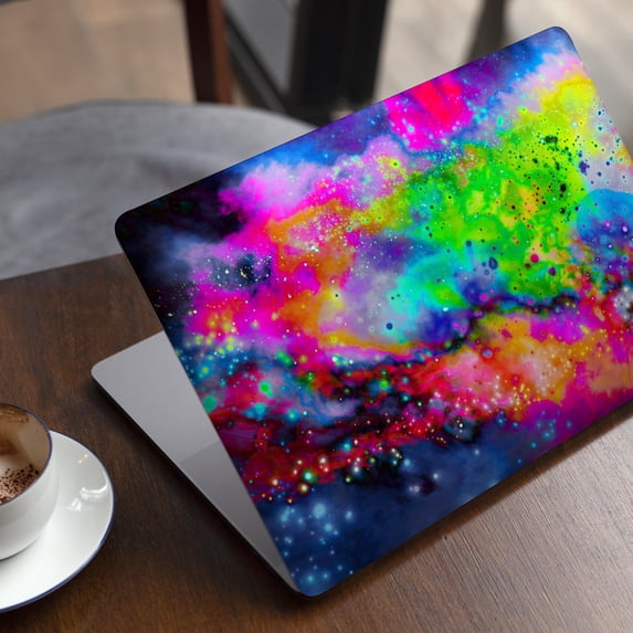 DesignSkinz Neon Splatter Universe Full-Body Skin Decal Wrap Cover for MacBook Pro 13" with Touch Bar (A1706/A1989/A2159)