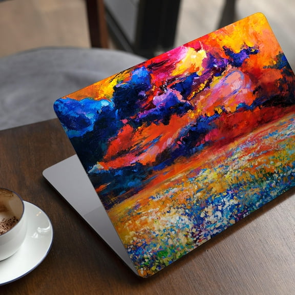 DesignSkinz Oil Painted Meadow Full-Body Skin Decal Wrap Cover for MacBook Pro 13" without Touch Bar (A1708)