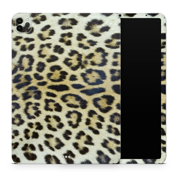 DesignSkinz Real Leopard Hide V3 Full-Body Skin Decal Wrap Cover for iPad Pro 11” 3rd/4th Gen (A2377/A2459/A2759/A2435)