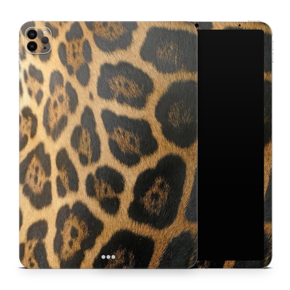DesignSkinz Real Thin Vector Leopard Print Full-Body Skin Decal Wrap Cover for iPad Pro 13" M4 2024 (A2925/A2926)