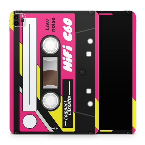 DesignSkinz Retro Cassette Tape V3 Full-Body Skin Decal Wrap Cover for iPad 9th Gen 10.2” (A2602/A2604)