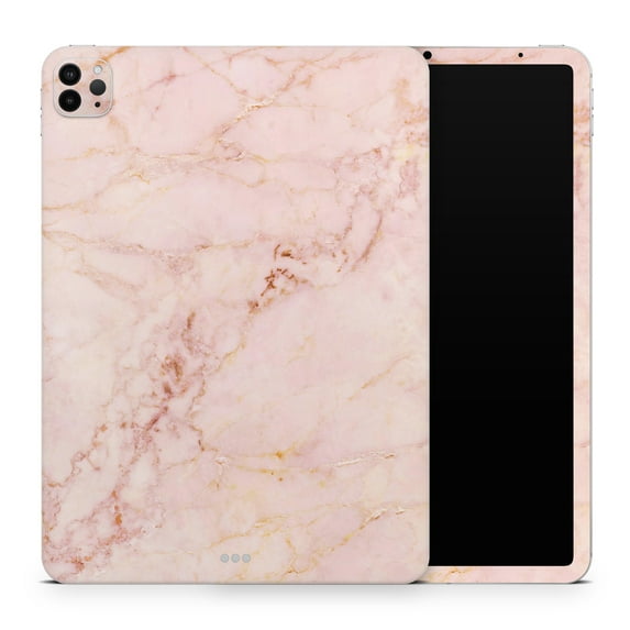DesignSkinz Rose Gold Marble Stone Full-Body Skin Decal Wrap Cover for iPad Pro 11” 2nd Gen (A2228/A2068/A2230/A2231)