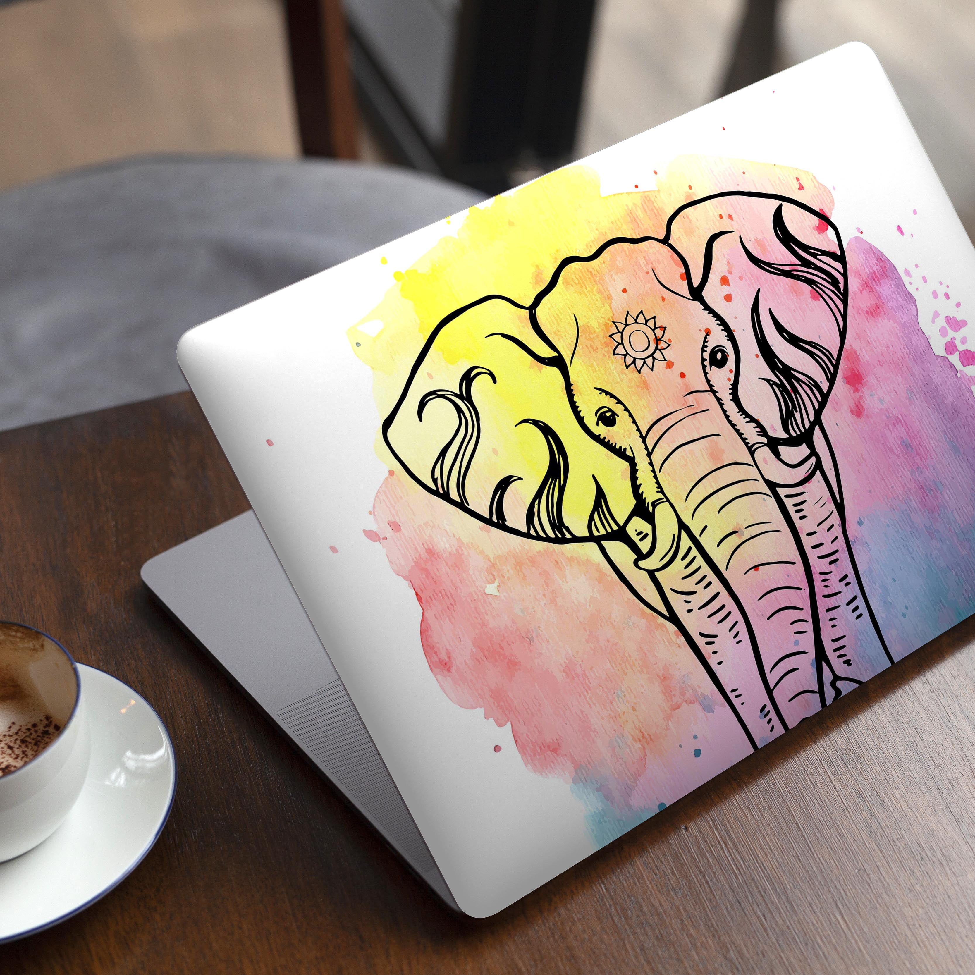 Skin Adhésif Pour MacBook Pro 13" Retina Touch Bar - Film Vinyle Doré Brillant - Protection Style