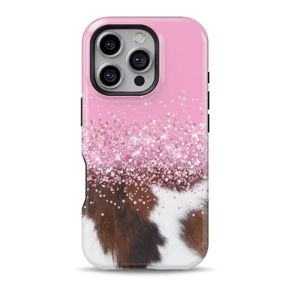 DesignSkinz Scratch-Resistant Hard Slim Case Compatible with iPhone 11 (Compatible with MagSafe) - Modern Cowhide Chic V12