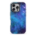 thumbnail image 1 of DesignSkinz Scratch-Resistant Hard Slim Case Compatible with iPhone 12 (Compatible with MagSafe) - Azure Nebula, 1 of 9