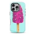 thumbnail image 1 of DesignSkinz Scratch-Resistant Hard Slim Case Compatible with iPhone 12 (Compatible with MagSafe) - Pink Cactus Ice Cream, 1 of 9
