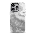 thumbnail image 1 of DesignSkinz Scratch-Resistant Hard Slim Case Compatible with iPhone 12 Pro Max (Compatible with MagSafe) - Gray Slate Marble V26, 1 of 9