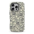 thumbnail image 1 of DesignSkinz Scratch-Resistant Hard Slim Case Compatible with iPhone 12 Pro Max (Compatible with MagSafe) - Hundred Dollar Bill, 1 of 1
