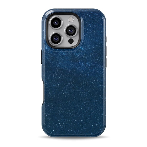 DesignSkinz Scratch-Resistant Hard Slim Case Compatible with iPhone 13 (Compatible with MagSafe) - Starry Sky Night
