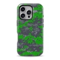 thumbnail image 1 of DesignSkinz Scratch-Resistant Hard Slim Case Compatible with iPhone 13 Pro (Compatible with MagSafe) - Dark Green and Gray Digital Camouflage, 1 of 9