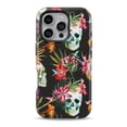 thumbnail image 1 of DesignSkinz Scratch-Resistant Hard Slim Case Compatible with iPhone 14 Plus (Compatible with MagSafe) - Tropical Skull Floral, 1 of 9