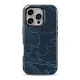 thumbnail image 1 of DesignSkinz Scratch-Resistant Hard Slim Case Compatible with iPhone 14 Pro Max (Compatible with MagSafe) - Stylish Topographic, 1 of 9