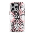 thumbnail image 1 of DesignSkinz Scratch-Resistant Hard Slim Case Compatible with iPhone 15 Pro (Compatible with MagSafe) - Tropical Summer Pink Pineapple v1, 1 of 9
