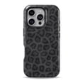 thumbnail image 1 of DesignSkinz Scratch-Resistant Hard Slim Case Compatible with iPhone 15 Pro Max (Compatible with MagSafe) - Trendy Black Leopard Animal Print V2, 1 of 9