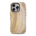 thumbnail image 1 of DesignSkinz Scratch-Resistant Hard Slim Case Compatible with iPhone 16 (Compatible with MagSafe) - Vivid Agate Vein Slice Foiled V3, 1 of 9