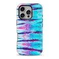 thumbnail image 1 of DesignSkinz Scratch-Resistant Hard Slim Case Compatible with iPhone 16 Plus (Compatible with MagSafe) - Vivid Blue Washed Tie Dye V1, 1 of 9